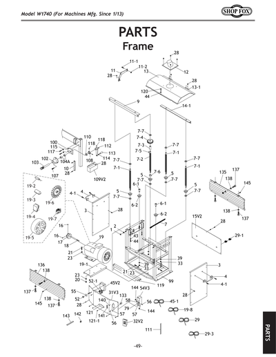 Part Diagram for W1740