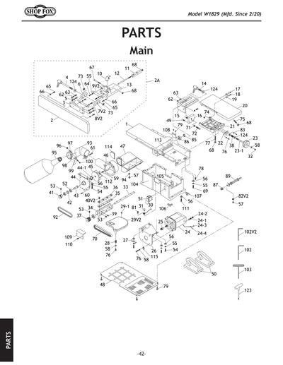 Part Diagram for W1829