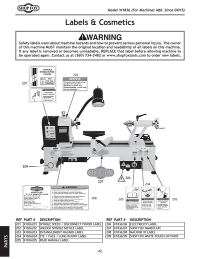 Part Diagram for W1836