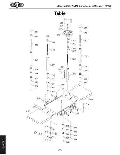 Part Diagram for W1874