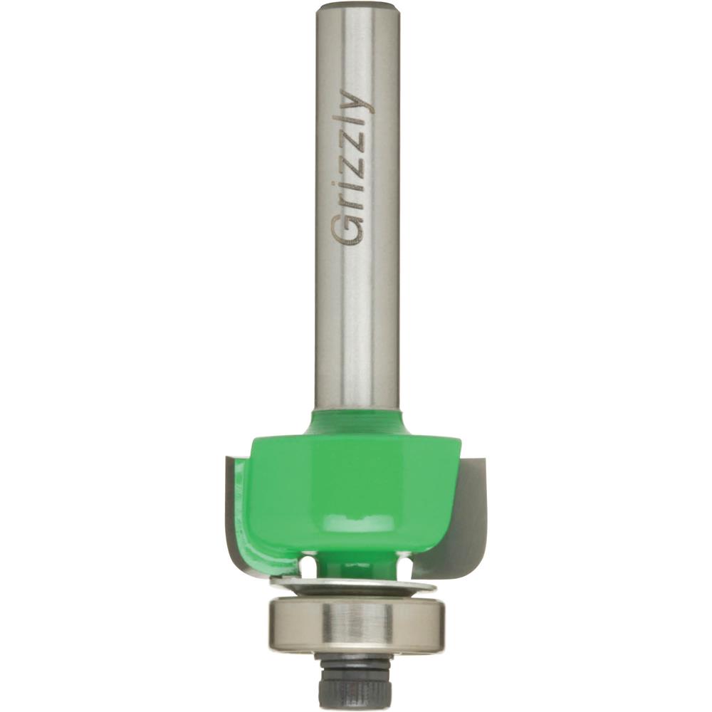 Grizzly C1732 - Anti-Kickback Cove Bit, 1/4