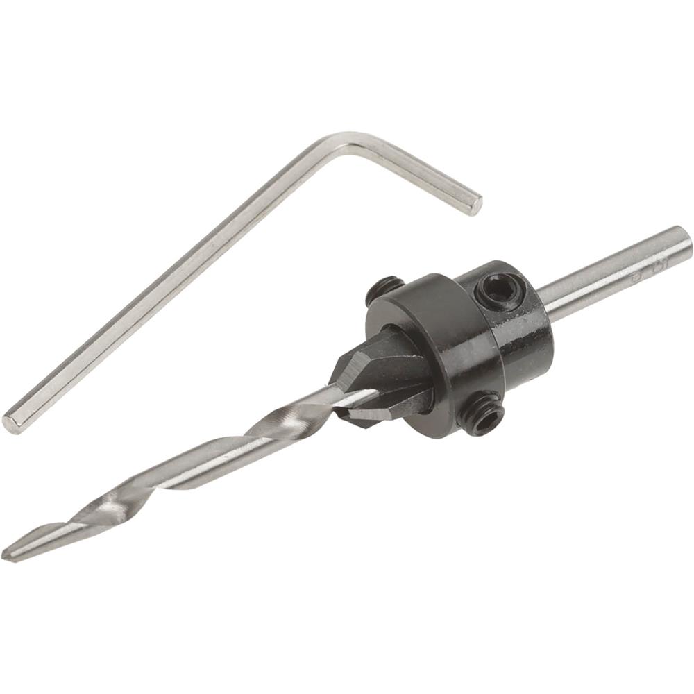 7 Tapered Drills w/ Countersinks & Stop Collar Grizzly Industrial