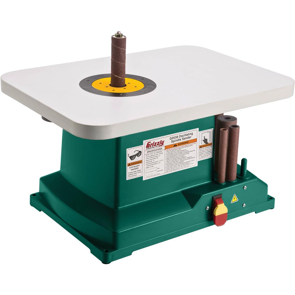 Grizzly G0538 - 1/3 HP Oscillating Spindle Sander - Grizzly