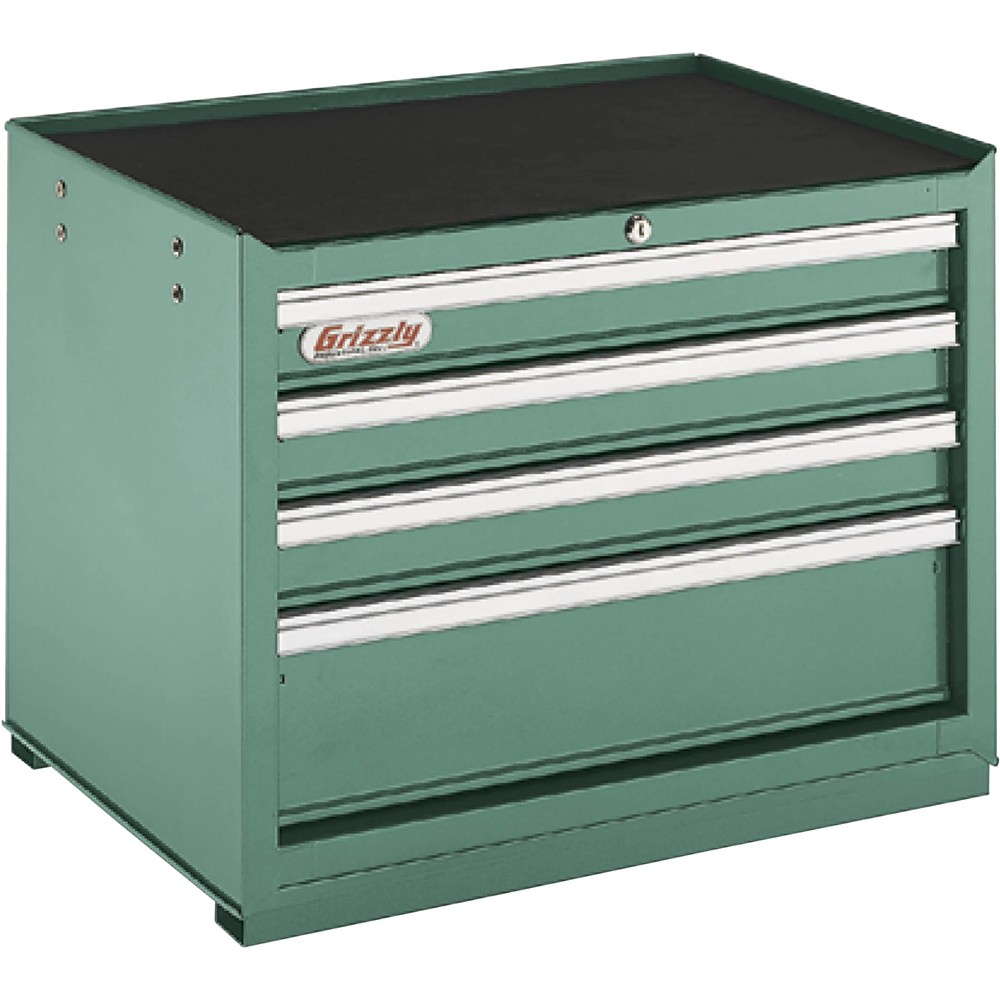 Grizzly H5651 - 4-Drawer Full-Depth Tool Chest - Grizzly