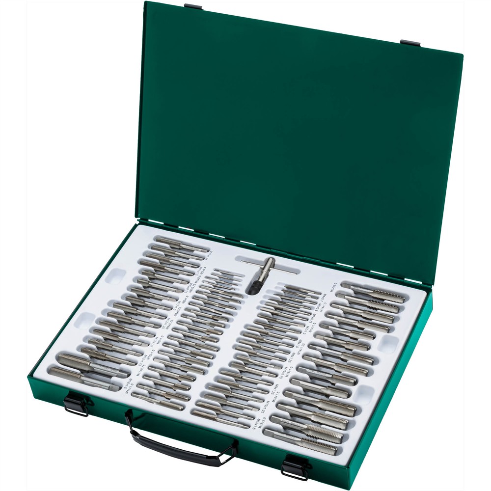 メ*ィ　ディップス&プレートストレージセット Grizzly Precision T34071 - 110-Pc. SAE/Metric Combination M2 HSS
