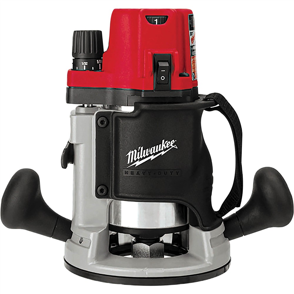 Milwaukee T34125 - 2-1/4 HP EVS BodyGrip Router - Grizzly
