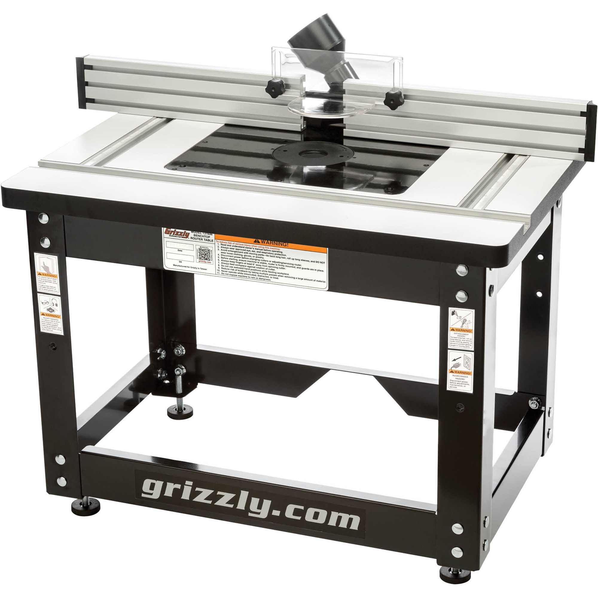 Benchtop Router Table - Grizzly Industrial