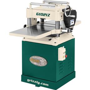 Grizzly G1021Z 15 in 3 HP Planer with Cabinet Stand