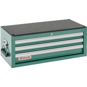 Grizzly H0837 - 3-Drawer Mid-Riser with Ball Bearing Slides