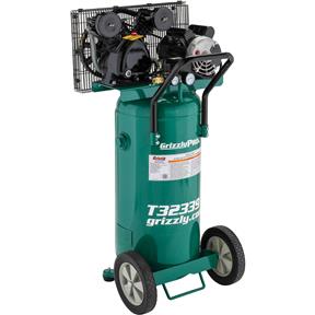 Grizzly PRO T32339 - 20-Gallon 2 HP Portable Air Compressor