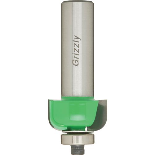 Image for Grizzly C1739 - Anti-Kickback Cove Bit, 1/2" Shank, 3/16" Radius