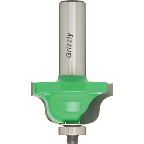 Image for Grizzly C1747 - 3/4" Anti-Kickback Roman Ogee Bit, 1/2" Shank