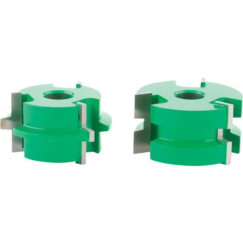 Image for Grizzly C2310 - Shaper Cutter - 1/4" Tongue & Groove Set, 1/2" Bore