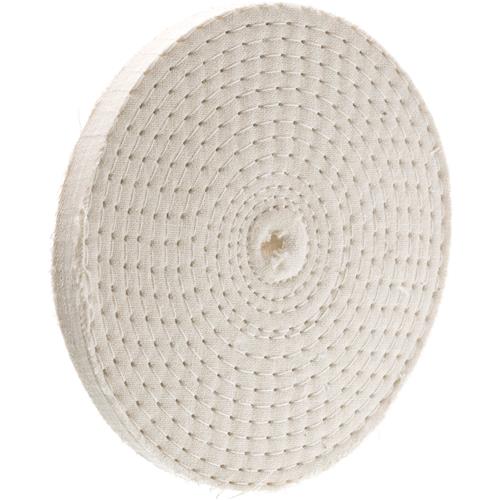 Image for Woodstock D2495 - 4" x 40 Ply x 1/4" Spiral Sewn Buff Wheel, 5,000 RPM
