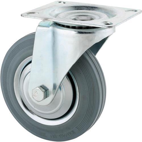 Image for Steelex D2590 - 6-1/4" Gray Industrial Swivel Caster