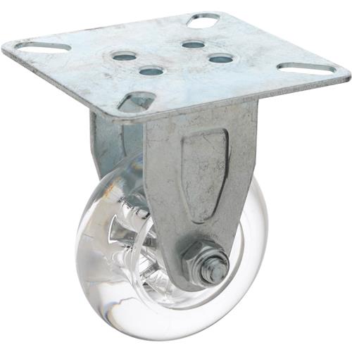Image for Shop Fox D4536 - 2" Non-Marring Fixed Caster, Plate Mount