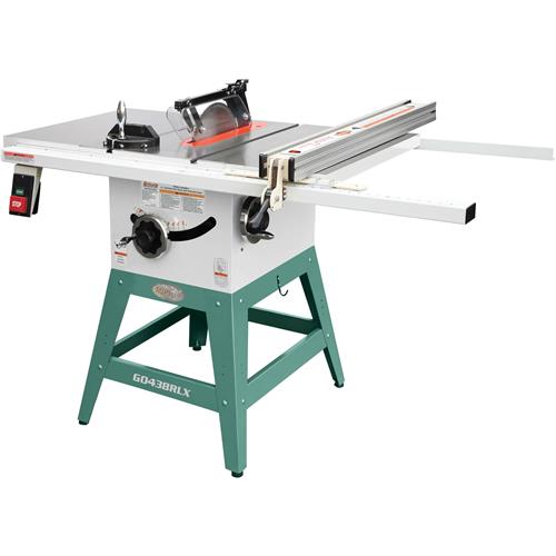 Image for Grizzly G0438RLX - 10" 2 HP 220V Contractor Left-Tilt Table Saw