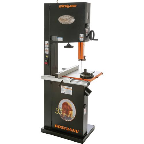 Image for Grizzly G0513ANV - 17" 2 HP Bandsaw - 35th Anniversary Edition