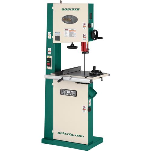Image for Grizzly G0513X2 - 17" 2 HP Bandsaw w/ Cast-Iron Trunnion