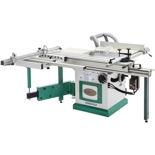 Image for Grizzly G0623X3 - 10" 7-1/2 HP 3-Phase Extreme-Series Sliding Table Saw