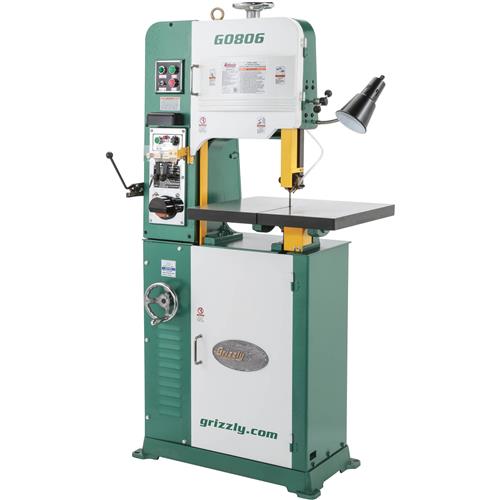 Image for Grizzly G0806 - 14" 1-1/2 HP Variable-Speed Vertical Metal-Cutting Bandsaw