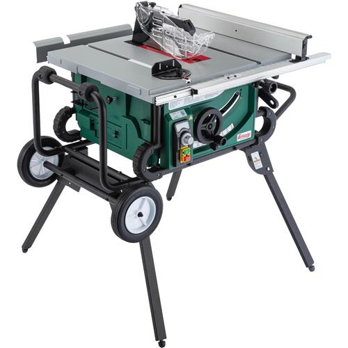 Image for 10" 2 HP Portable Variable-Speed Table Saw w/ Roller Stand
