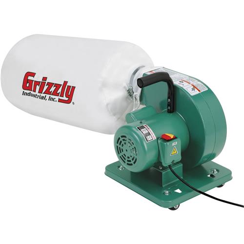 Image for Grizzly G1163 - 1 HP Light Duty Dust Collector