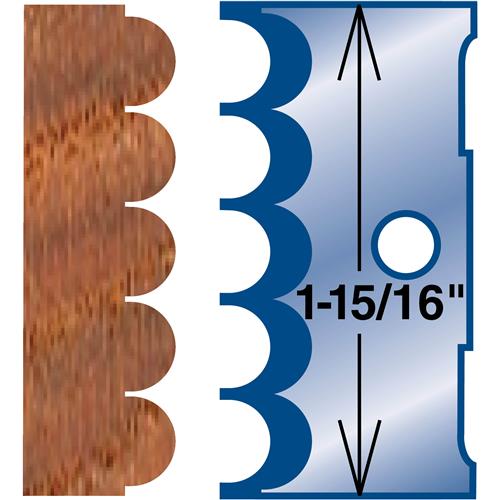 Image for Grizzly G4547 - Moulding Knife - Beaded