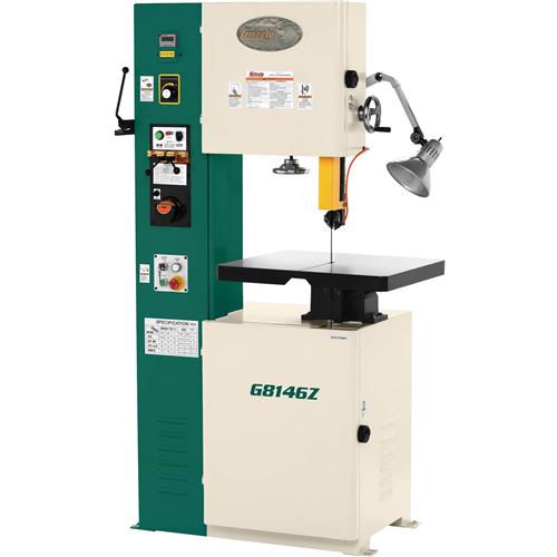 Image for Grizzly G8146Z - 15-3/4" 2 HP VS Vertical Metal-Cutting Bandsaw with Inverter