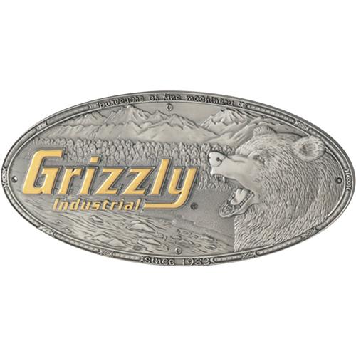 Image for Grizzly G8589 - Nameplate - Large