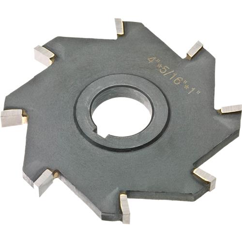 Image for Grizzly G9343 - Carbide Tip Side Mill Cutter 4" x 5/16" x 1" B - 10T