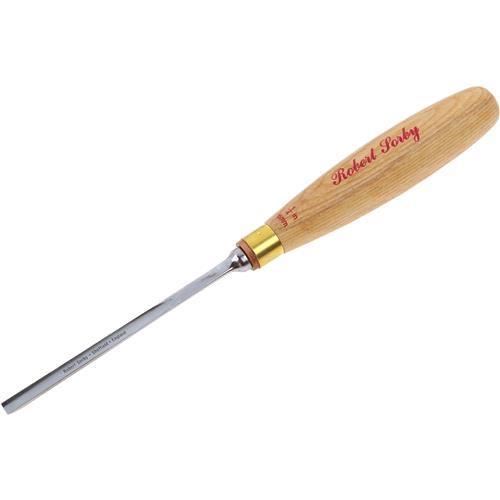 Image for Robert Sorby H0517 - Straight Gouge Woodcarving Chisel #5 Sweep 1/4 Inch