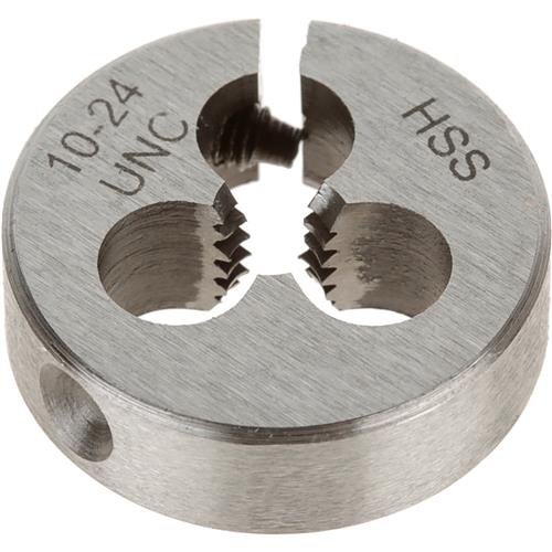 Image for Grizzly H0544 - HSS Round Adjustable Split Die - 10-24 x 13/16"
