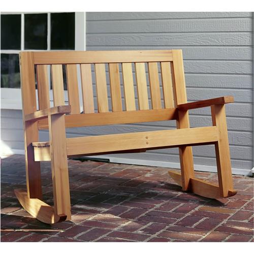 Image for Grizzly H5221 - Paper Project Plan to Build a Double Porch Rocker