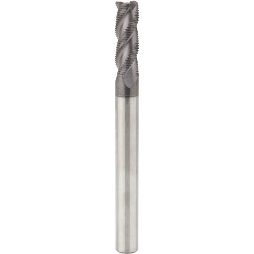 Image for Grizzly H7638 - 3/8" x 4" Super Carbide 3-Flute Roughing End Mill