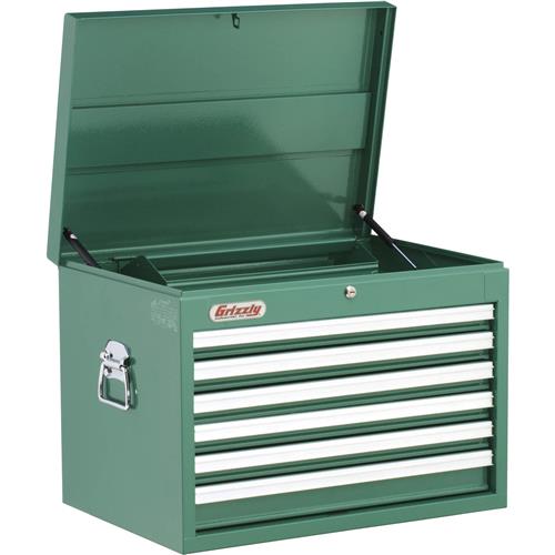 Image for Grizzly H7731 - 6-Drawer Tool Chest with Gas Springs
