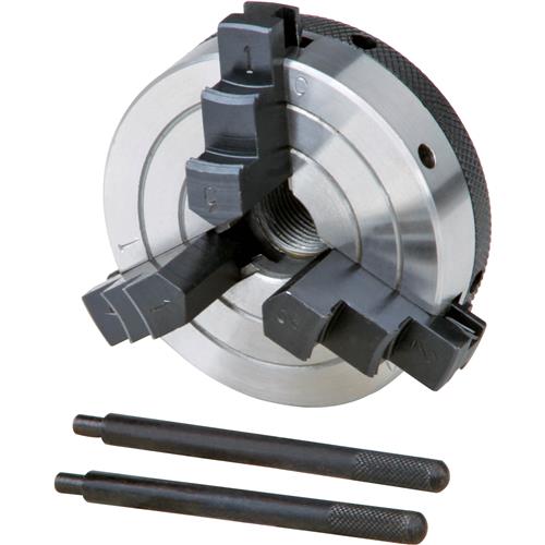 Image for Grizzly H8032 - 3" 3-Jaw Wood Chuck - 5/8" Unthreaded