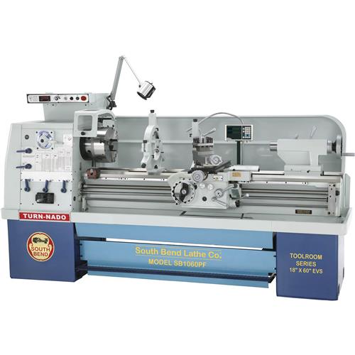 Image for South Bend SB1060PF - 18" x 60" Turn-Nado EVS Lathe with DRO
