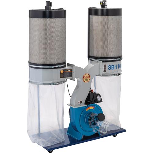 Image for South Bend SB1101 - 3 HP Double Canister Dust Collector