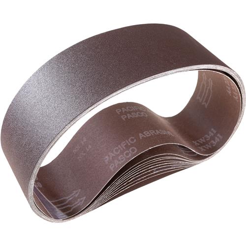 Image for Grizzly T21485 - 4" x 36" A/O Sanding Belt 220 Grit, 10 pk.