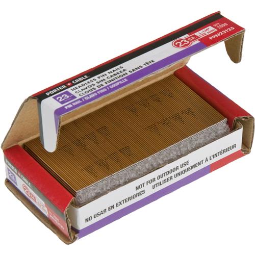 Image for Porter-Cable T22719 - 1-1/4" 23 Gauge Nails, 2000 pc.