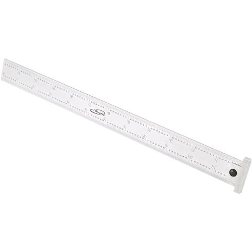 Image for iGaging T23022 - 12" Stainless Steel and Chrome Hook Rule