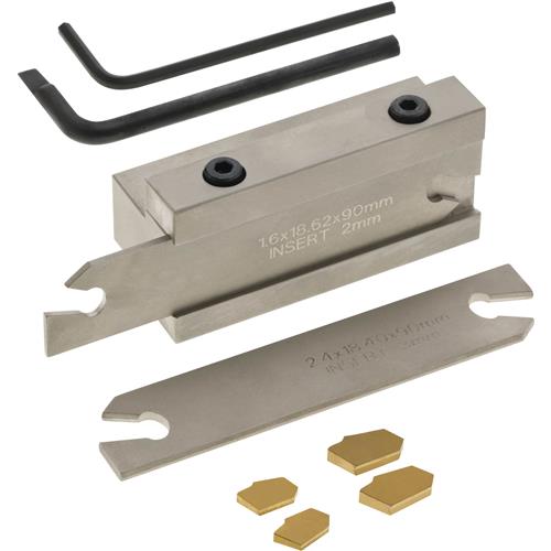 Image for Grizzly T24977 - 5/8" Indexable Parting Tool Set