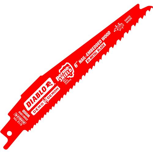 Image for Diablo T25761 - Diablo Demo Demon 6" 6-12TPI, 5 Pack