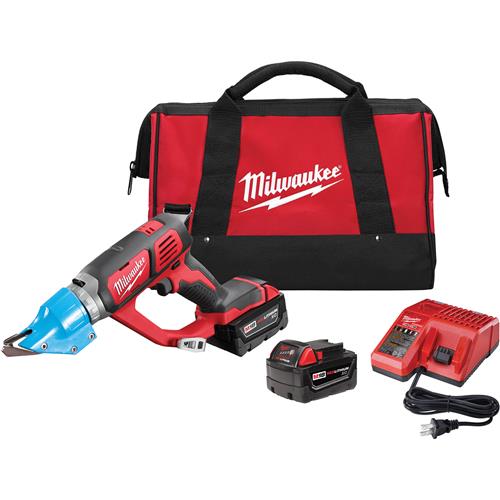 Image for Milwaukee T28570 - M18 Cordless 14 Gauge Double Cut Shear Kit