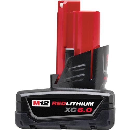 Image for Milwaukee T28769 - M12 6.0Ah Red Lithium XC Battery