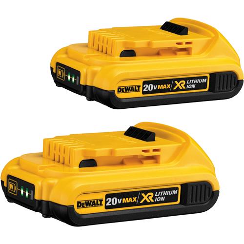 Image for DeWalt T29113 - 20V XR 2.0Ah Li-Ion Battery, 2 pk.