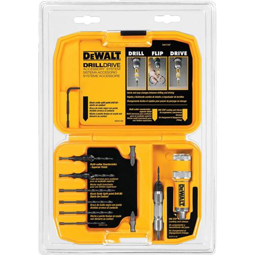 Image for DeWalt T29352 - Screwdriver / Drill Bit Set, Flip Drive, 12 Pc.