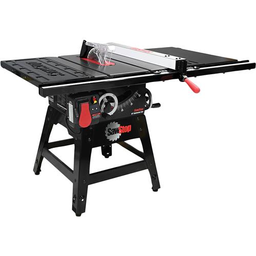 Image for SawStop T30401 - 10" 1-3/4 HP 120V Contractor Table Saw With 30" Premium Fence System