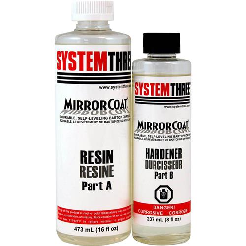 Image for System Three T30561 - Mirror Coat Kit, 1.5 Pint
